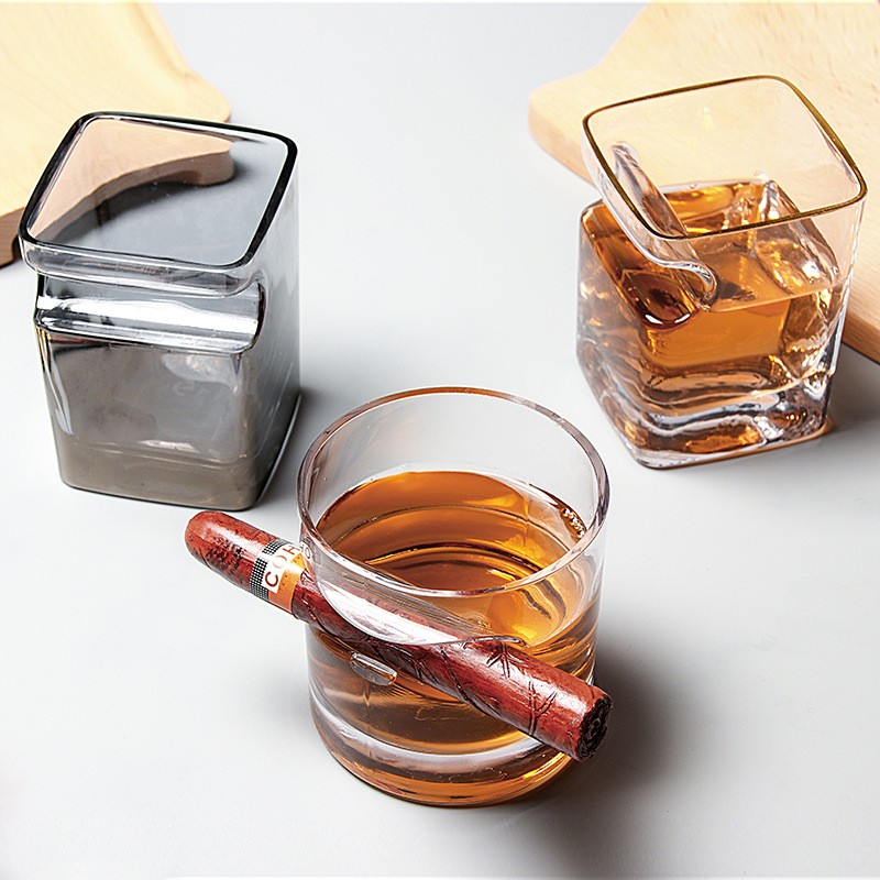 Cigar whisky glas