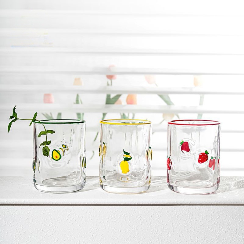 Hjem sød kreativ frugtglas kop