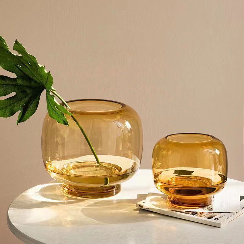 Instagram-værdig rund vase med stor mave